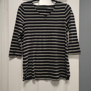J Jill 3/4 Sleeve Tee